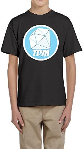 RAES Kids TheDiamondMinecart TDM Logo Short-Sleeve T-shirt