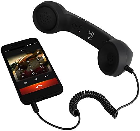 Fanxing Men's Fashion Retro Radiation Proof Telephone Handset Phone Classic Receiver For iPhone