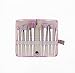 Tube Cosmetics 10Pcs Synthetic/Vegan Soft Hair Cream Unicorn Shape Design Handle Makeup Brushes Set Soft Rainbow Multi-Colour Brush Hair With Portable Case