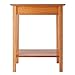 Winsome Studio Home Office, End Table, Honey
