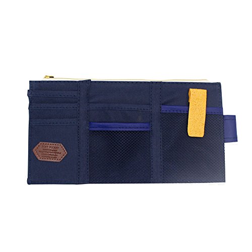 Multifunction Sunshade Car Visor Hang Bag CD/DVD Organizer Storage Card Phone Pouch