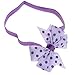 FEITONG 10PC Cute Flower Toddlers Baby Headband Hairband Wave Point Bowknot Photography