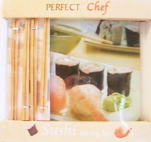 Perfect Chef Sushi Glass Serving Set