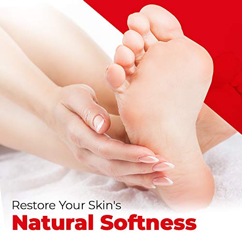 Titania Germany Callous Hard Skin Foot File - Premium Grade Professional Double Sided Dry Skin Remover W/Sapphire Pad & Stainless Steel Blades for Toes & Feet - Corn & Callus Removal for Men & Women