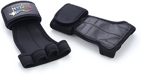 Crossfit Training Exercise Leather Gloves with Wrist Support For Pull Ups, Gymnastics, Workout, Fitness, WODs, Kettlebells | No Calluses, Weight Lifting Durable Grips| Best New Model for Men (Medium)