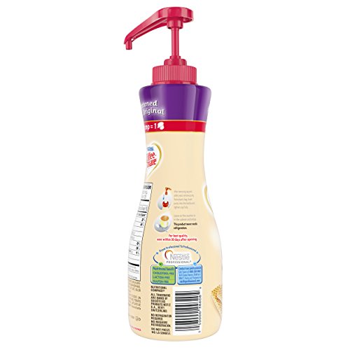 NESTLE COFFEE-MATE Coffee Creamer, Sweetened Original, 21.1oz liquid pump bottle, Pack of 3