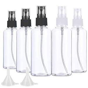 HOMVAN-Transparent-Spray-Bottle-100ml-Plastic-Refillable-Spray-Bottles-Empty-Clear-Bottles-with-Atomizer-Pumps-for-Essential-Oils-Travel-Perfumes HOMVAN Transparent Spray Bottle 100ml Plastic Refillable Spray Bottles Empty Clear Bottles with Atomizer Pumps for…
