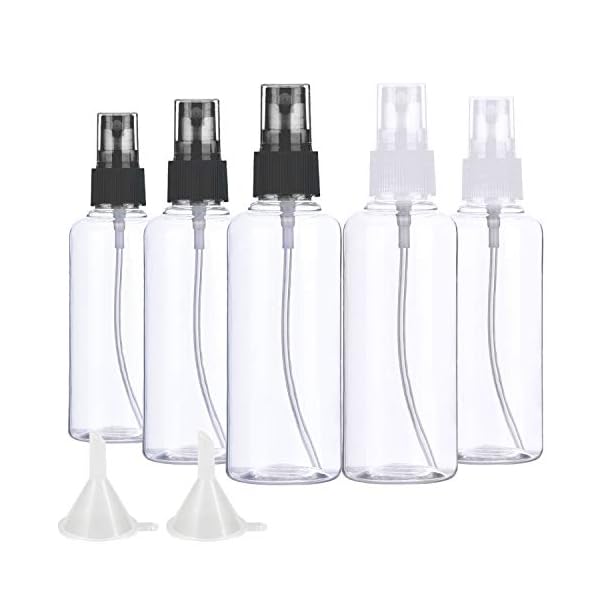 HOMVAN-Transparent-Spray-Bottle-100ml-Plastic-Refillable-Spray-Bottles-Empty-Clear-Bottles-with-Atomizer-Pumps-for-Essential-Oils-Travel-Perfumes HOMVAN Transparent Spray Bottle 100ml Plastic Refillable Spray Bottles Empty Clear Bottles with Atomizer Pumps for…