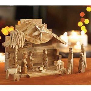 Olive Wood Silent Night Nativity™