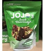 JOJO's Peppermint Dark Chocolate Covered Pretzels, Healthy Snack, Low - HealthyMe Living