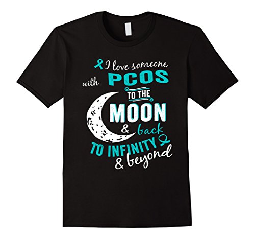 Mens Pcos Shirts - Pcos Awareness Shirt For Men/Women 2XL Black