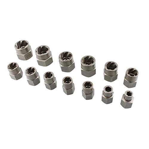 ABN Bolt and Nut Remover Sockets 3/8 Inch Nut and Bolt Extractor Set