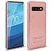 AMOVO Case for Galaxy S10 (6.1'') [2 in 1] Samsung Galaxy S10 Wallet Case Detachable [Vegan Leather] [Wrist Strap] [Kickstand] Samsung S10 Folio Flip Case with Gift Box Package (S10 (6.1'') Rosegold)