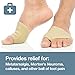 ZenToes Fabric Metatarsal Sleeve with Sole Cushion Gel Pads, Half Sock Supports Metatarsalgia, Mortons Neuroma, Ball of Foot Painthumb 4