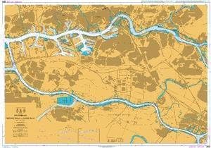 UKHO BA Chart 208: Rotterdam Nieuwe Maas and Oude Maas