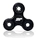 Black Tri Fidget Hand Spinner - Ceramic Bearing Focus Hand Spinner Toy Stress Relieves Reducer EDC Perfect For Boredom ADHD Anti Anxiety and Autism Metal Bearing