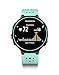 Garmin Forerunner 235 (Frost Blue) GPS Running Watch Bundle | with HD Screen Protector Film (x4) & PlayBetter USB Car/Wall Adapters | On-Wrist Heart Rate | Elevate Heart Rate Technology | VO2 Max