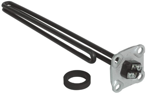 Click Here to See More Images Camco 04942/04943 4500W 240V Universal Flange Lime Life Foldback Water Heater Element - Ultra Low Watt Density