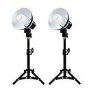 Fovitec  StudioPRO - 2x Product Photography Fluorescent Lamp Lighting Kit - [2x][CFL][Lamps and Bulbs Included]