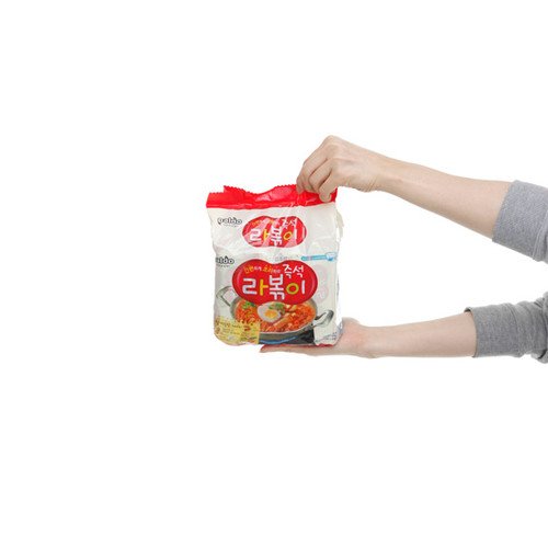 [Korean Noodle] Paldo Immediate Stir-fried Rice Cake with Ramen Noodles 145g(Pack of 4) 팔도 즉석 라볶이 - Thumbnail 2