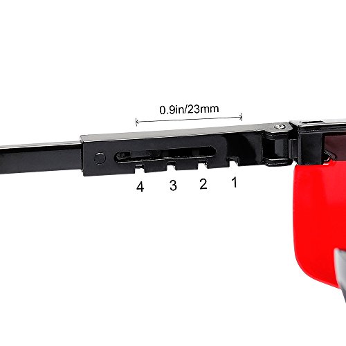 41pBOSE2tBL Huepar GL01R Red Laser Enhancement Glasses - Eye Protection Safety Glasses for Red Laser Level, Rotary and Multi-Line… - Image 6