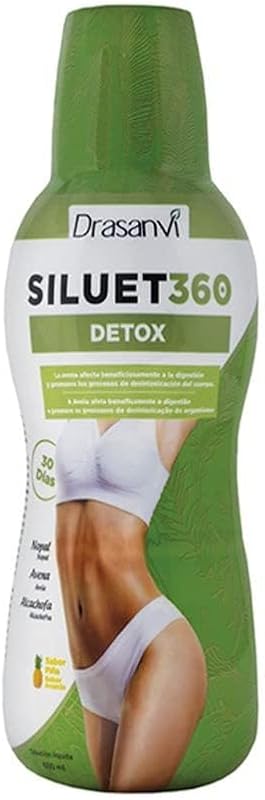 Detox Siluet 360 Drasanvi Control de Peso en 600ml Liquido de Uso Diario