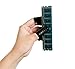 Bertech Static Dissipative Latex Conductive Finger Cots, Powder-Free, Large, Black (Pack of 720)