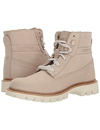 Caterpillar Mujer Base de encaje hasta piel moda bota