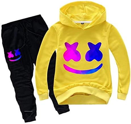 marshmello hoodie yellow
