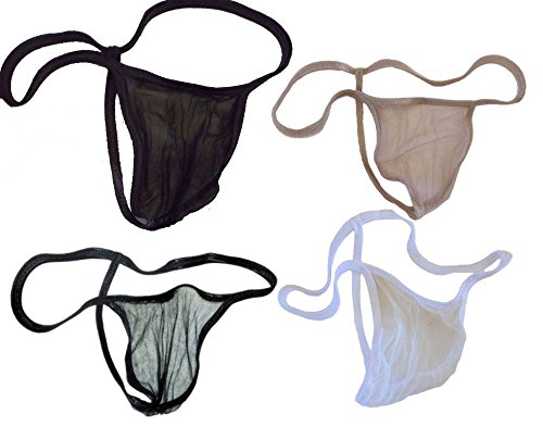 SWIC Mens Stocking Seamless G String Expandable SUPER NAKED
