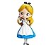 Banpresto Disney Characters Q Posket Alice Thinking Time Normal Color ver.