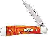 CASE XX WR Pocket Knife 25905 Orange Pearl Kirinite