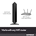 NETGEAR Cable Modem CM600 - Compatible with All Cable Providers Including Xfinity by Comcast, Spectrum, Cox | for Cable Plans Up to 400 Mbps | DOCSIS 3.0