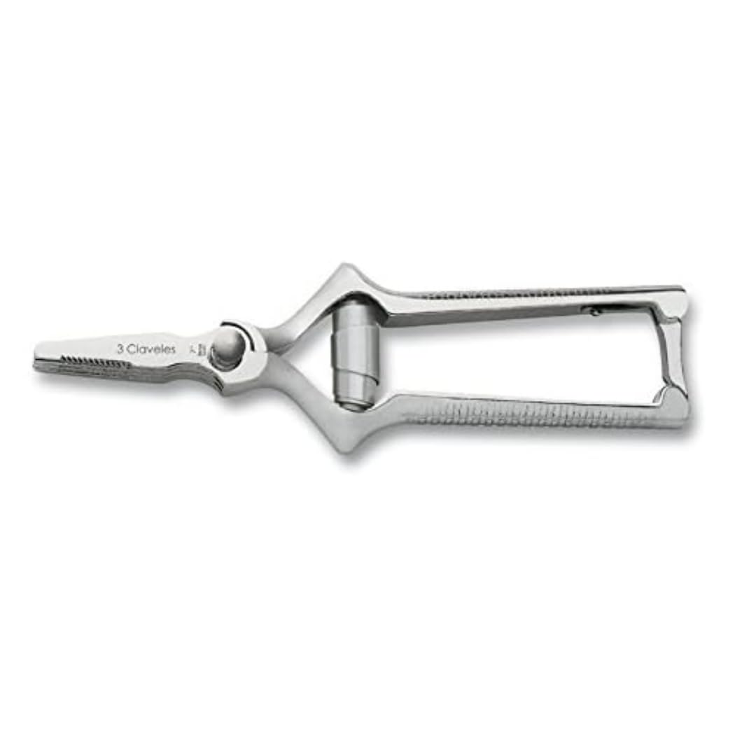 3 Claveles 432 – masticador 7 "Straight, Stainless Steel