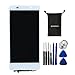 Sunways LCD Display Touch Digitizer Glass Lens Screen Replacement for Sony Xperia Z5 E6603 E6633 E6653 E6683 with Device Opening Tools(White)