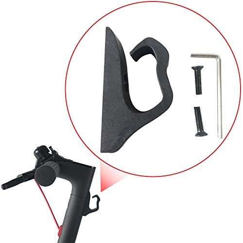 Seway M365 Hanger Hook Front Claw Hook for Gadget Bag Helmat Shopping Bag Accessories for Xiaomi Mijia M365 M187 Electric Scooter (Black)
