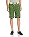 Southpole Men's Marled French Terry Shorts with Layered Bottom