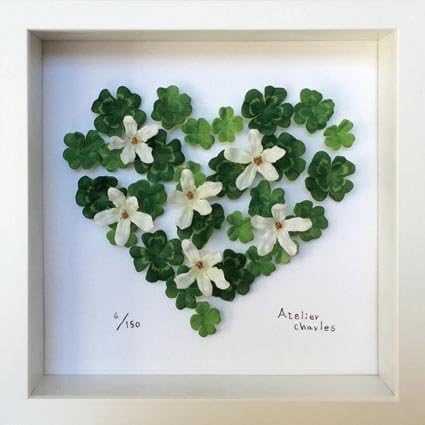 Amazon フラワーフレーム クローバー ハート2 絵画 インテリア 壁掛け アート ポスター フック 海 ピカソ 額縁 風景専門店 R のあゆわら アートフレーム ポスター 通販