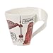 Villeroy & Boch Cities of The World Coffee Mug Shanghai, 300 ml, Height: 11 cm, Premium Porcelain, White/Multicolour, 1 Count (Pack of 1)