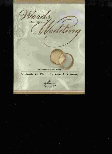 Words for Your Wedding: The Wedding Service Book by (Hardcover)