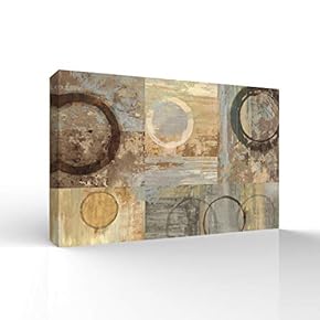 Canvas Wall Art for Living Room,Bedroom Home Artwork Paintings Vintage Pasteup Ready to Hang - 12x18 inches