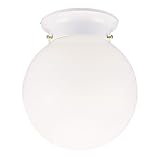 Design House 510032 1 Light Ceiling Light, White