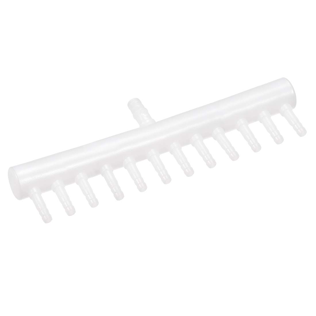 sourcing map 8mm To 4mm 12 Way Aquarium Air Line Tubing Splitter Connector Fish Tank Plastic Air Flow Divider Oxygen Splitter Lever Valve