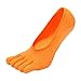 ZAKASA No Show Toe Socks Women Running Five Finger Socks Invisible Liner Boat Low Cut Loafer Socks for Ladies