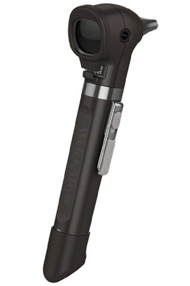 Welchallyn 22870 Pocket LED Otoscope - Blackberry with handle