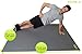 Biarritz by Square36 Large Exercise Mat 4 Ft x 4 Ft. Perfect for Cardio, Kickboxing, MMA, HIIT & TAM. This Multipurpose Workout Mat is for Use With or Without Shoes. Square36 Fitness Mat.