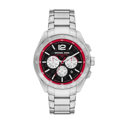 Michael Kors Mens Analog Quartz Watch with Stainless Steel Strap MK9176