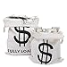 Bonison Halloween Money Sign Candy Bag Sack with Dollar Mark, Perfect for Kids, Teens Trick and Treat. (Money Bag 6 Pc)