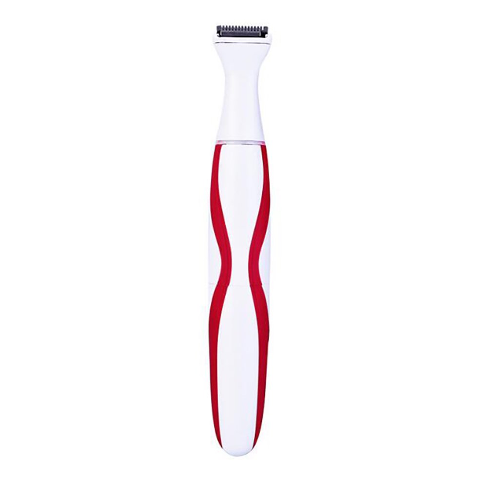 Zinnor 2 in 1 Women Shaver Waterproof Electric Bikini Trimmer Hair Removal Shaving Device Wet/Dry Lady Shaver with Shaving and Bikini Head Perfect for Body, Face, Bikini Area