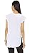 Wilt Women's Raw Edge Flutter Shirttail Top